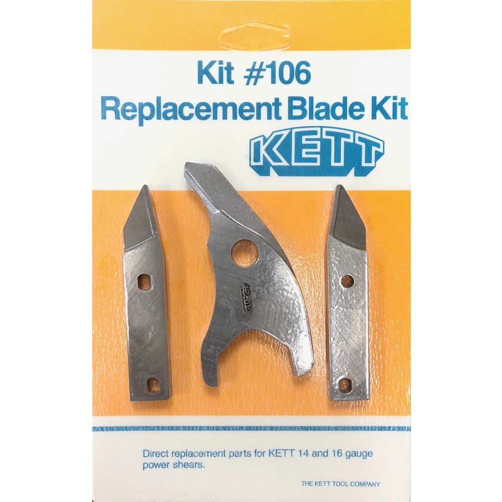 Kett 14/16 Gauge Complete Blade Kit (Kit #106)