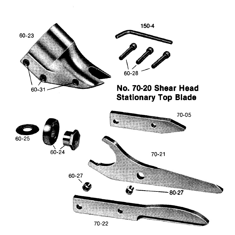 Kett Tool - Right Scissor Blade (70-22)