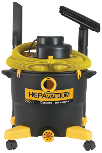 Dustless Technologies - Wet/Dry HEPA Certified Vacuum (D1606)