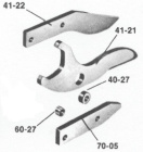 KD-441 - Top and Bottom Blades (41-21 & 41-22)